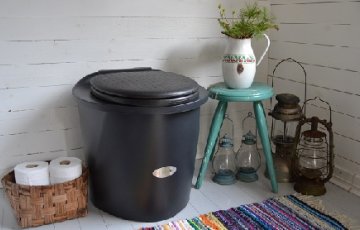 Using bedding in the toilet